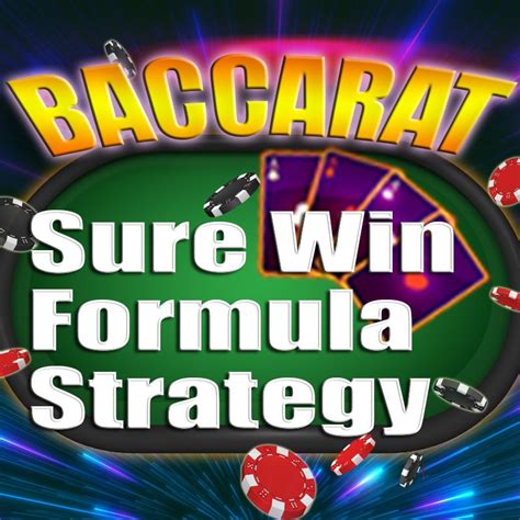 baccarat formula to win